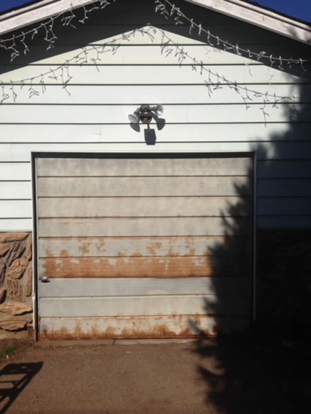 Residential Garage Door Installation Before